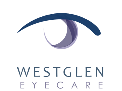 Westglen Eyecare Logo graphic design identity logo visual design