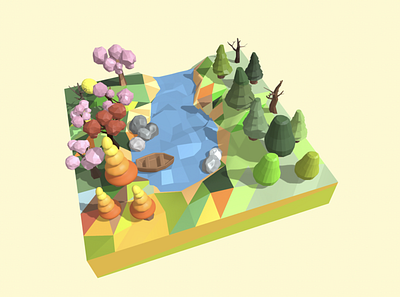 Low Poly Forest