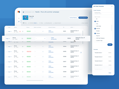 Neuron Dashboard Design blue buyer platform dashboard dashboard design design designer neuron seller platform ui user experience user interface