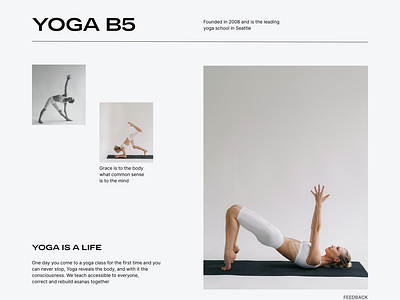 Yoga School B5