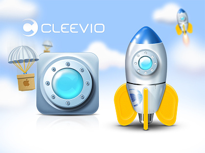 Cleevio Rocket app applications cleevio developer icon ios new rocet web