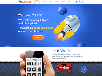 New Cleevio Website is online! android apple applications apps cleevio czech republic developer google ios new online prague released website