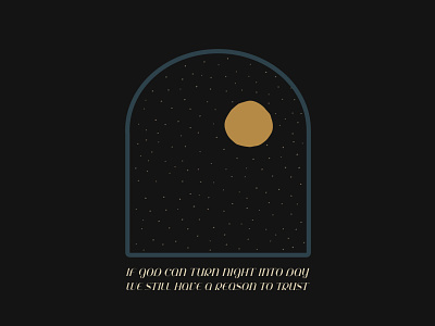 Night Into Day design graphic design illustration vector