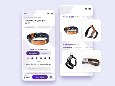 eCommerce Mobile Product Preview