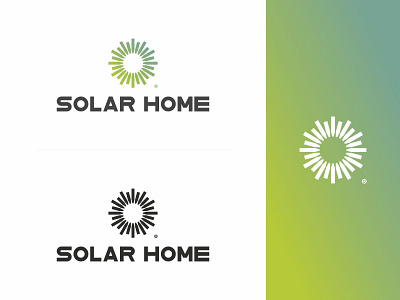 Solar Home Brand brand identity brandidentity branding design graphic design identity logo mark symbol
