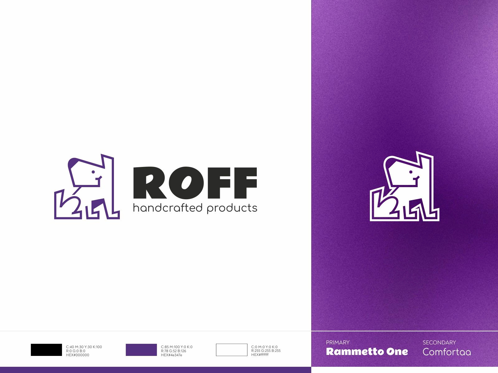 ROFF Logo by Zhanh on Dribbble