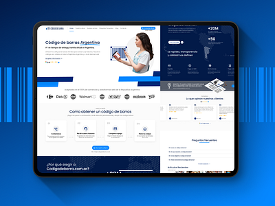 Web Site - Código de barras Argentina