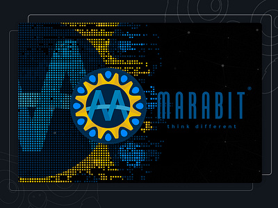 Marabit Logo branding crypto Company bitcoin brand branding creative crypt crypto design logo maracaibo moochuelo venezuela
