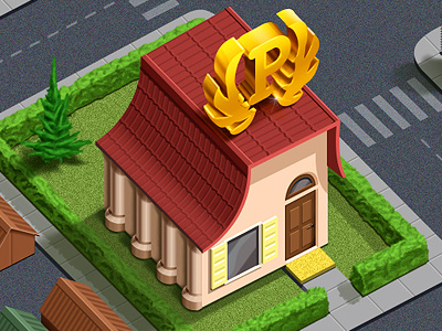 Map Town 1 a city in miniature a house with a lawn a house with columns city city map city style pikselart city style pixelart cottage draw a map house icon home otrisovany private house pikselart pikselart city pixelart city