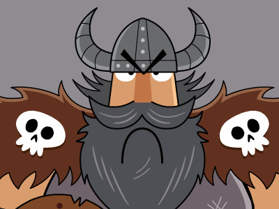 Vikings Illustration Friday