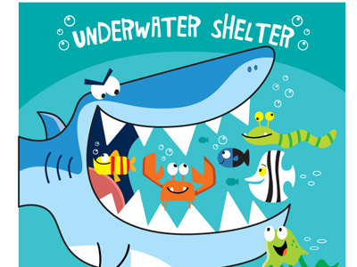 00 Sharks Underwater Shelter sharks