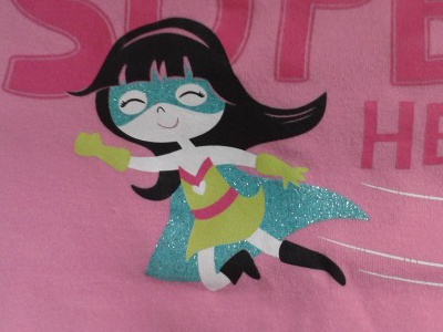 Girls Superhero Flying