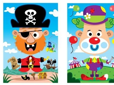 Pirates Clown And Princess pirates