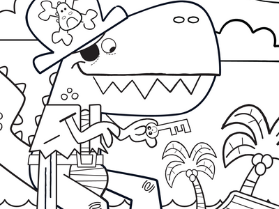 DINOSAUR PIRATE