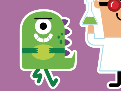 MONSTERS-STICKER PACK