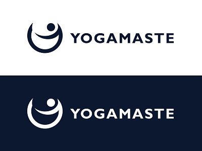 YogaMaste brand branding clothes icon illustration logo mark yoga