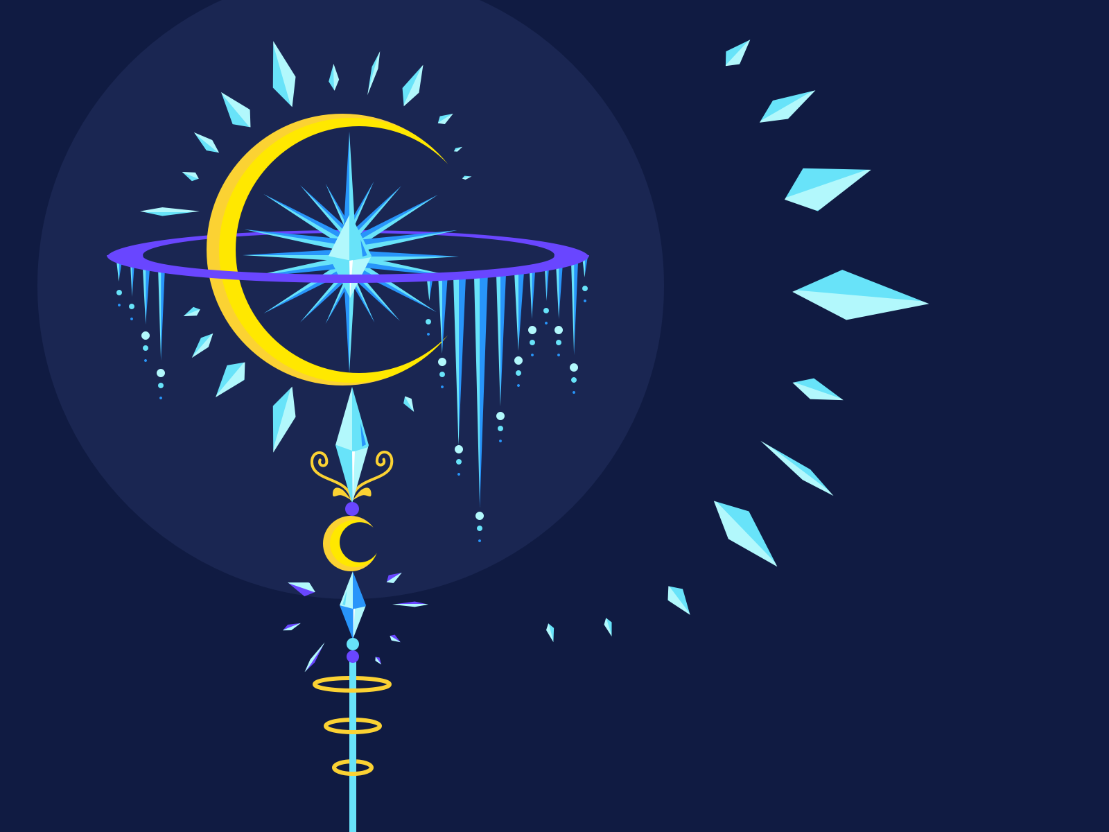 Winter Magic by Myra Xiong on Dribbble