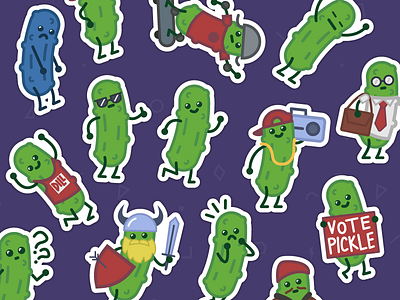 "Dill With It" iMessage Stickers