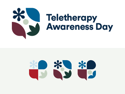 Teletherapy Awareness Day Branding branding design design teletherapy therapy