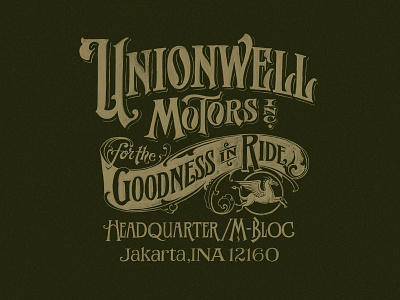 Unionwell Lettering design font handlettering lettering logo logotype texture typeface typography vintage