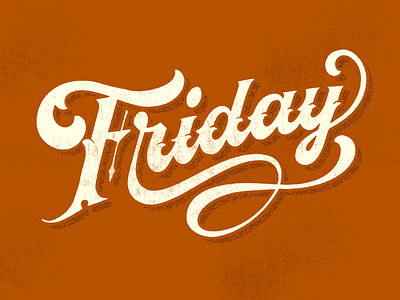 Friday by Ilham Herry on Dribbble