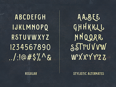 Fictoria Typeface