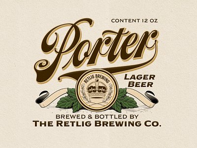 Porter Lager Beer