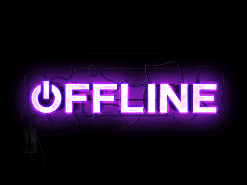 Twitch offline animation logo logo animation offline twitch