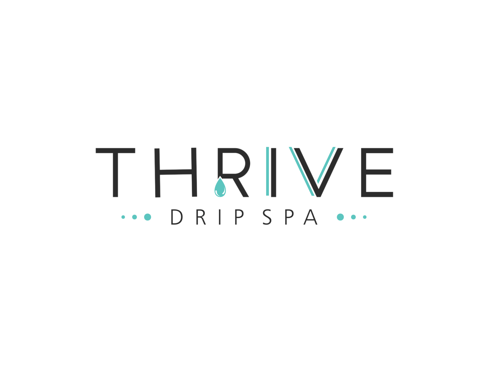 Thrive drip spa logo animation animation drip logo animation motion graphics spa