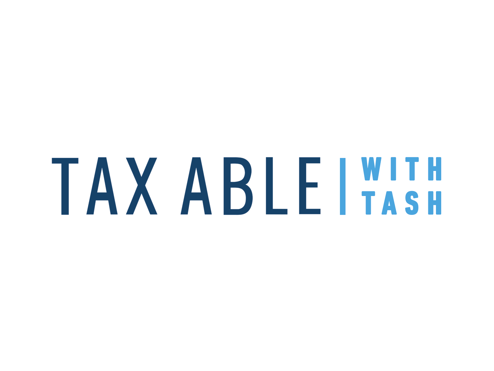 Tax able with tash logo animation