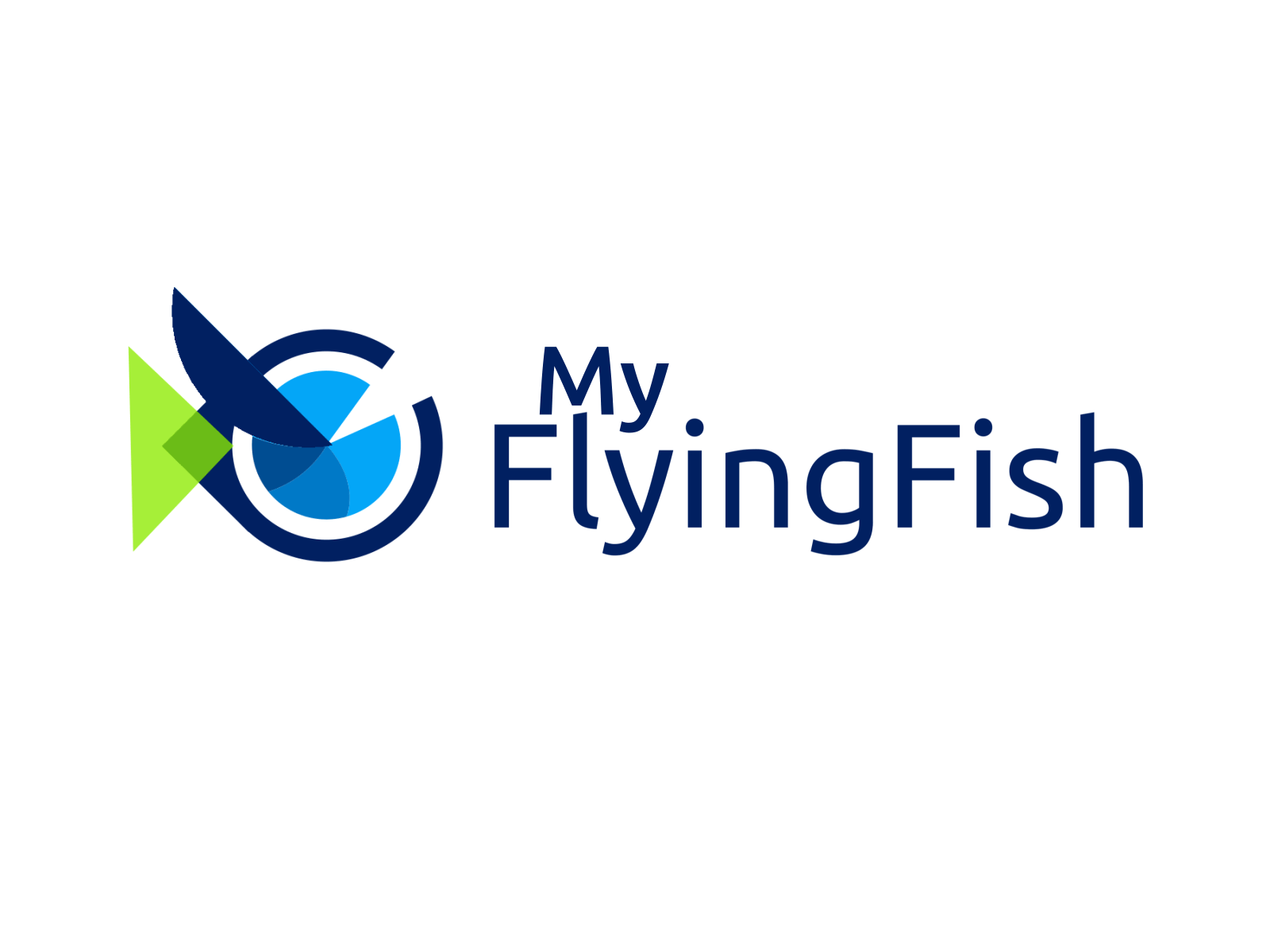 My Flying Fish logo animation animation drone fish flying logo animation motion graphics