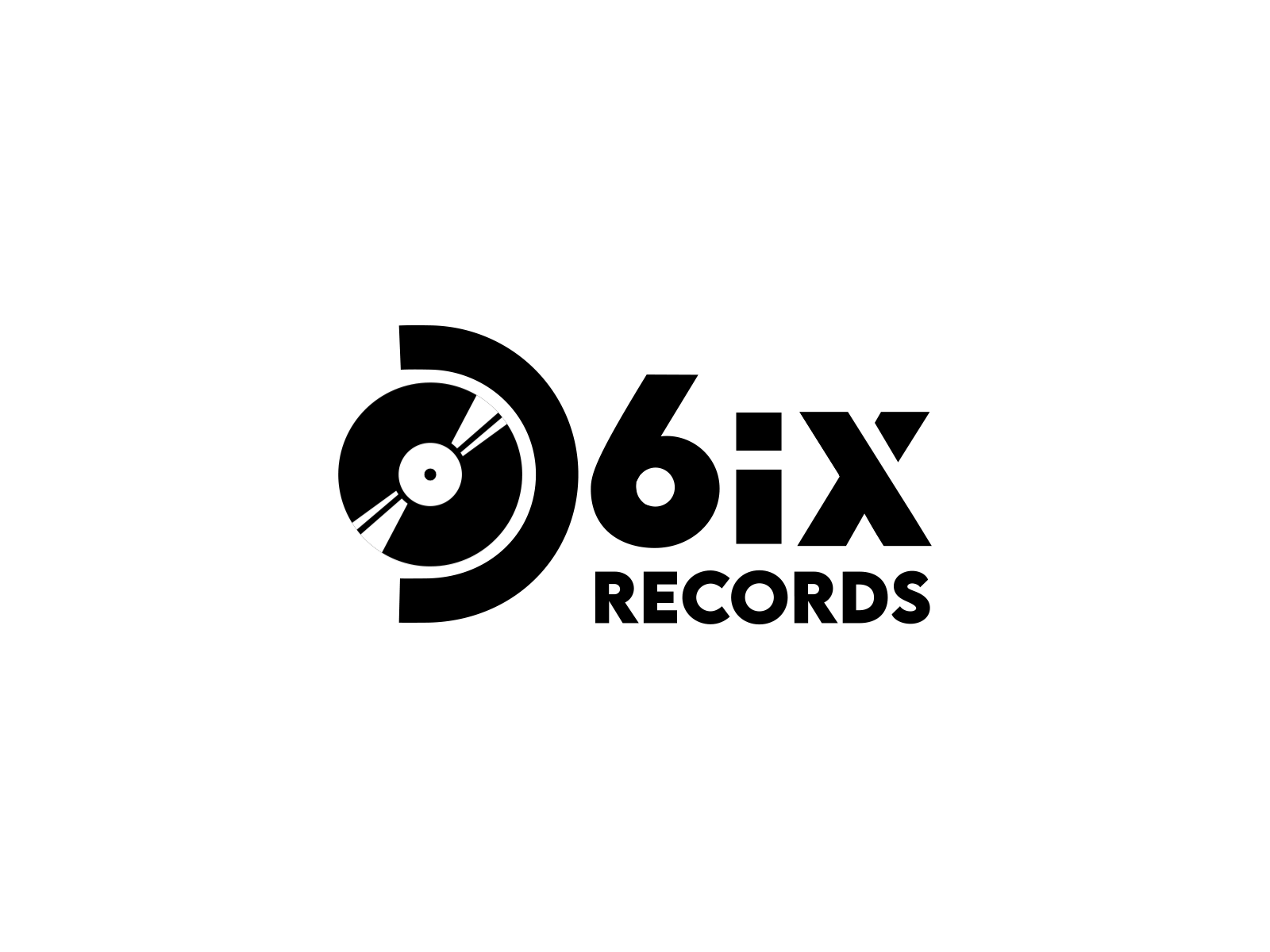 6ix Records Logo Animation 6 animation logo animation motion graphics records vinyl disc