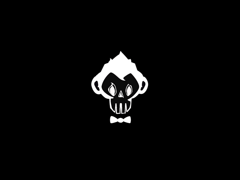 Dapper Ape High Society logo animation
