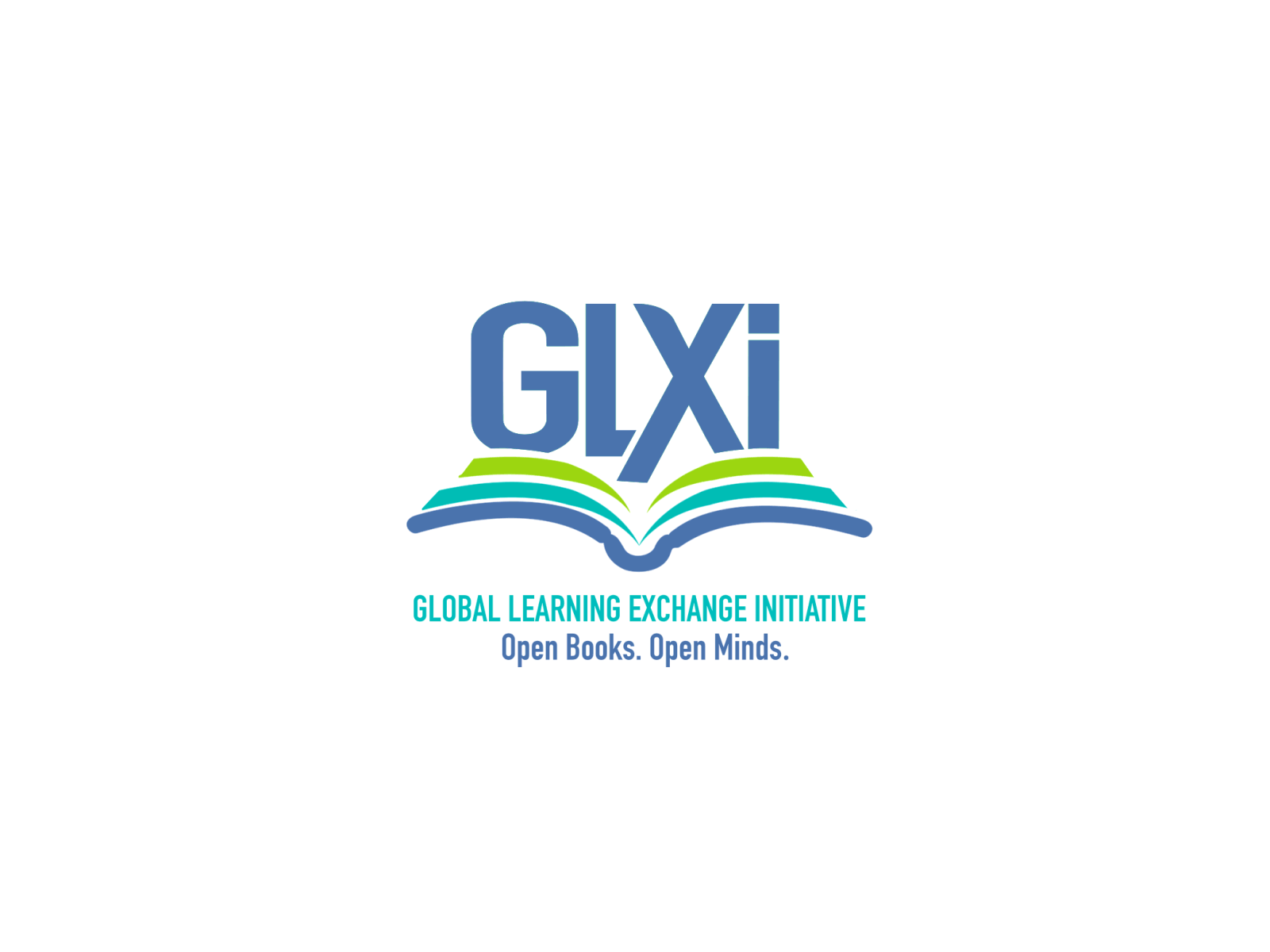 Global learning Exchange Initiative animation book books logo animation motion graphics