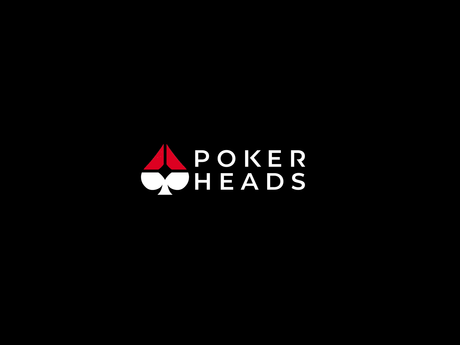 POKER HEADS cards heads heart logo logo animation poker