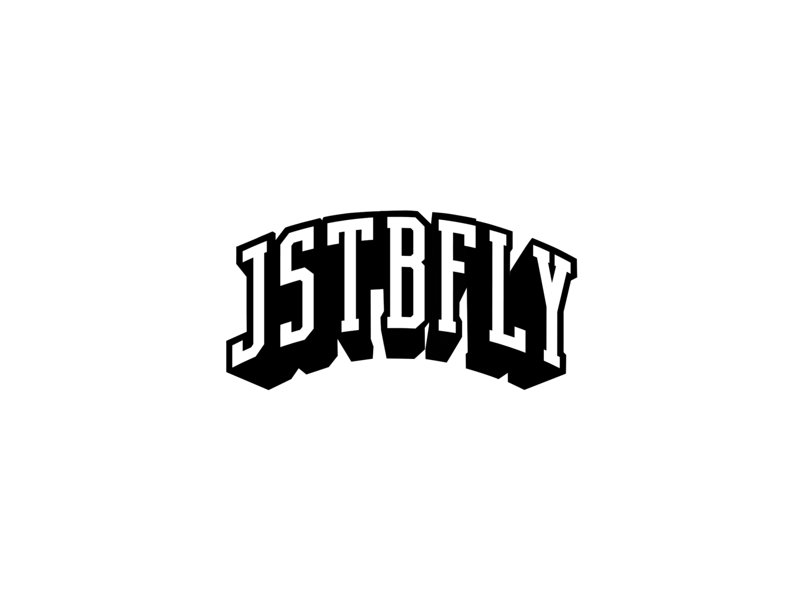 Just Be Fly Logo Animation animatedlogo animation lettering logo logo animation motion graphics