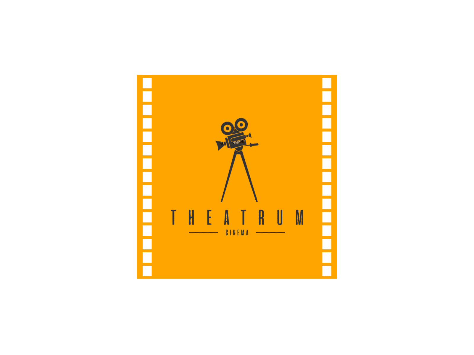 Theatrum Logo Animation animatedlogo animation camera cinema logo animation motion graphics reel theatrum