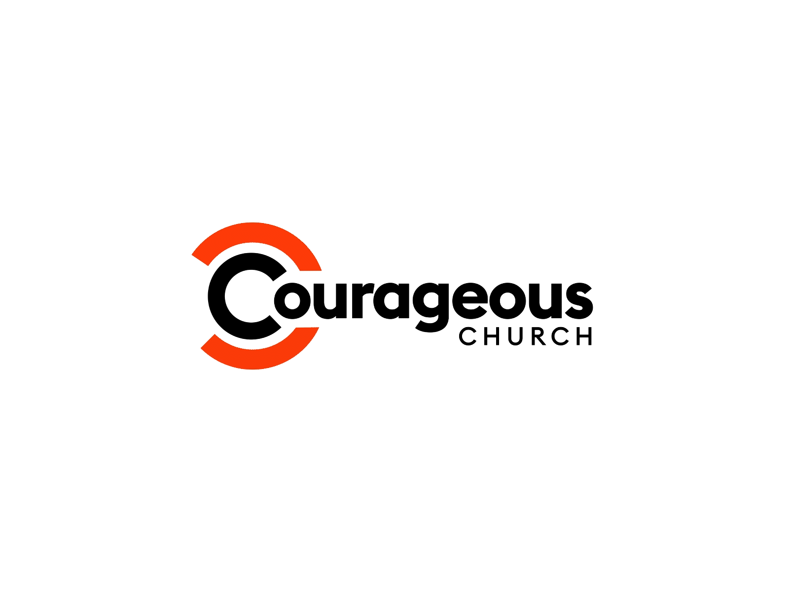 Courageous Church Logo Animation animatedlogo animation church courageous logo logo animation motion graphics