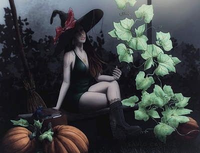 Halloween 2022 digitalart digitalpainting illustration