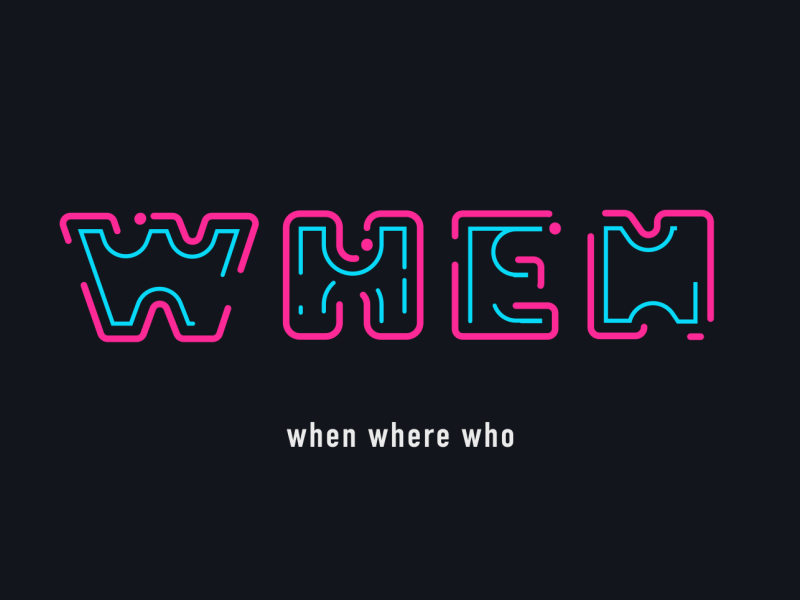 when where who