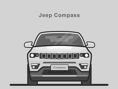 Jeep Compass car compass icon jeep