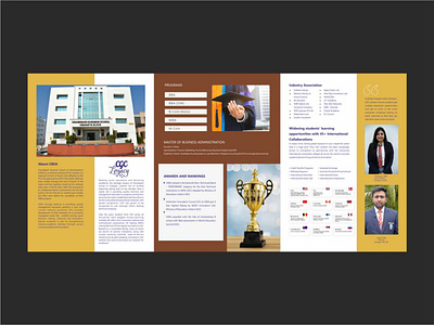 Brochure Design MBA by Anil Kumar on Dribbble