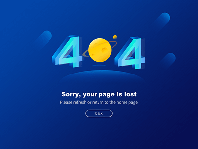 404 error page