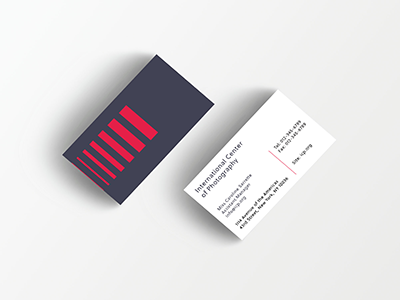 Icp Business Card Dribbble branding business cards logo posters