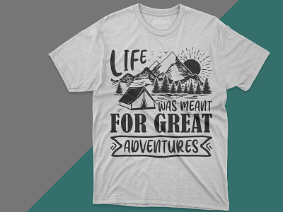 Adventure T-shirt design naturetshirt