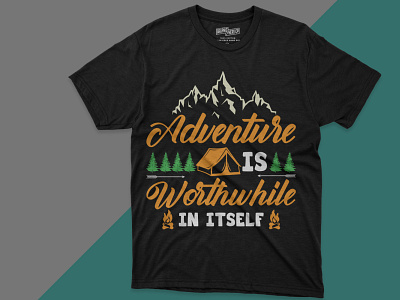 Adventure T-shirt design