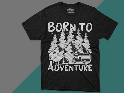 Adventure T-shirt design eps