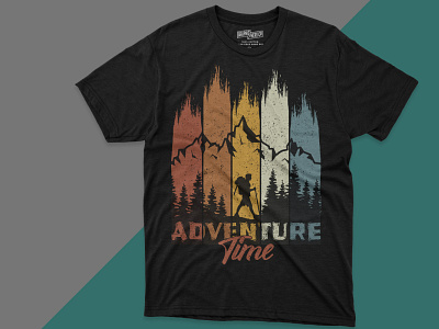 Adventure T-shirt design eps