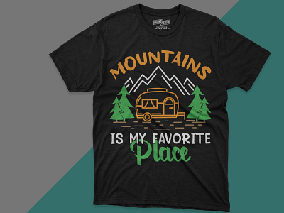 Adventure T-shirt design eps