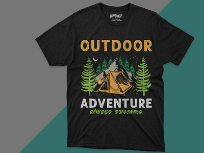 Adventure T-shirt design eps